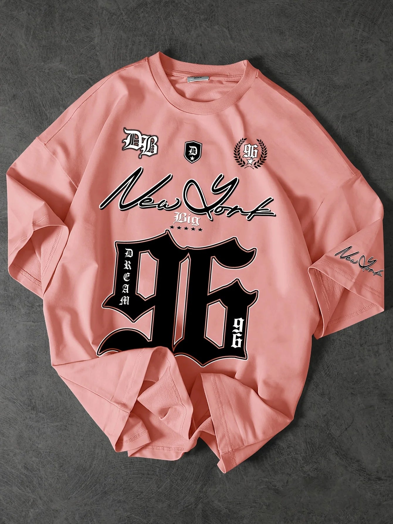 Camiseta estilo urbano New Men's T-shirt 96
